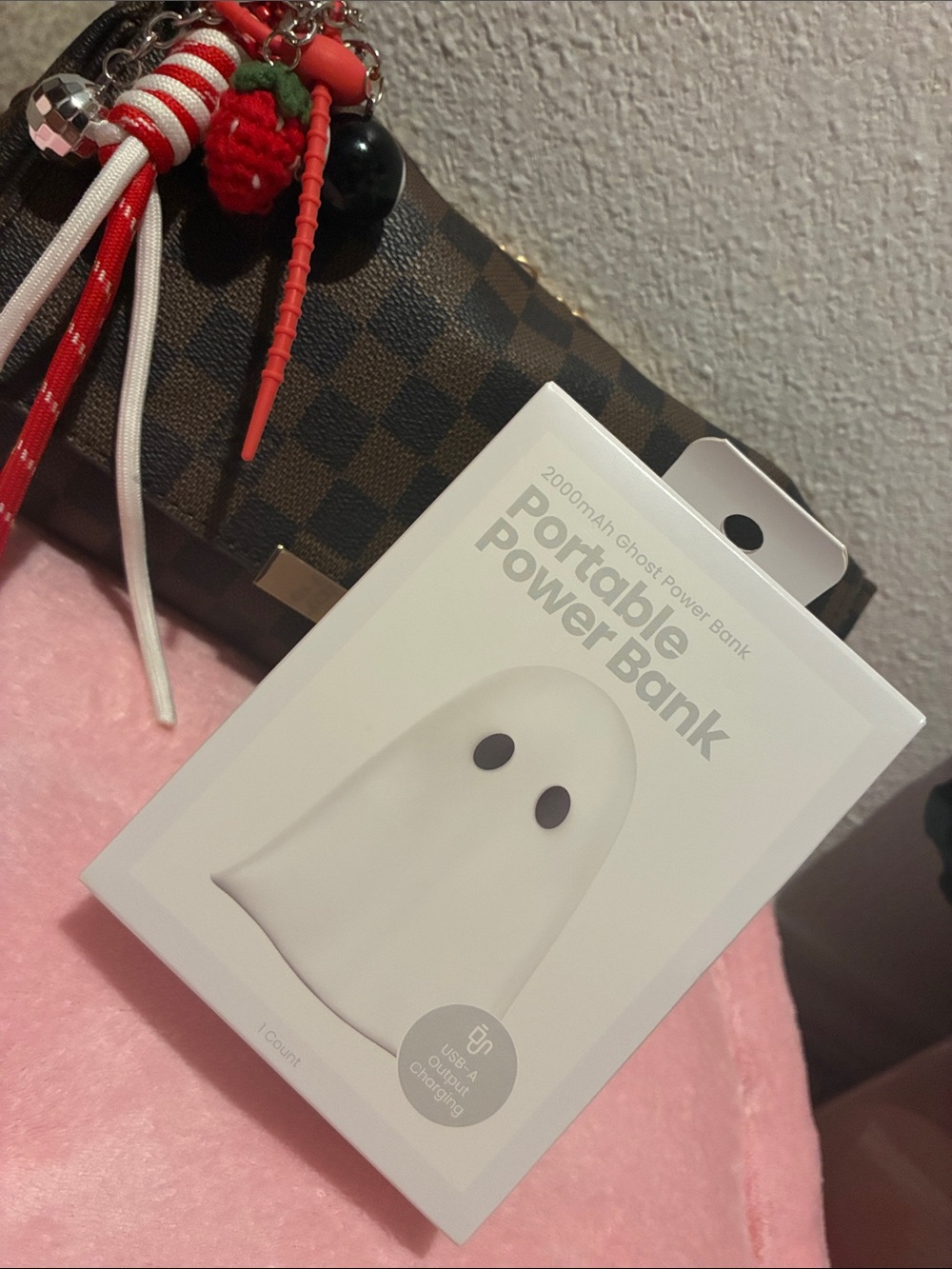 2000mAh Portable Power Bank Charger - White